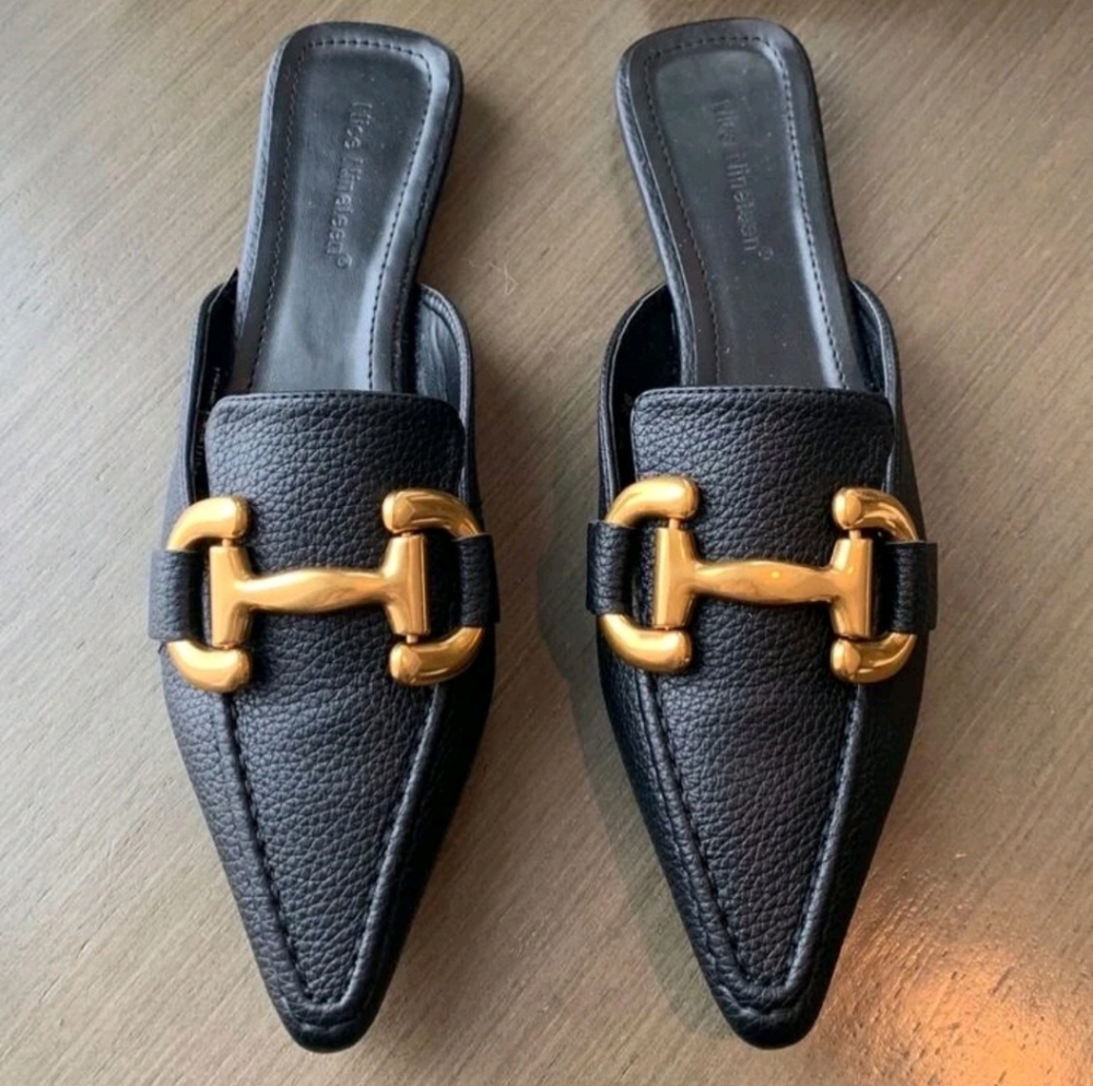 Back mule slides size 39